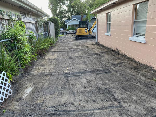 Land clearing in Mulberry FL