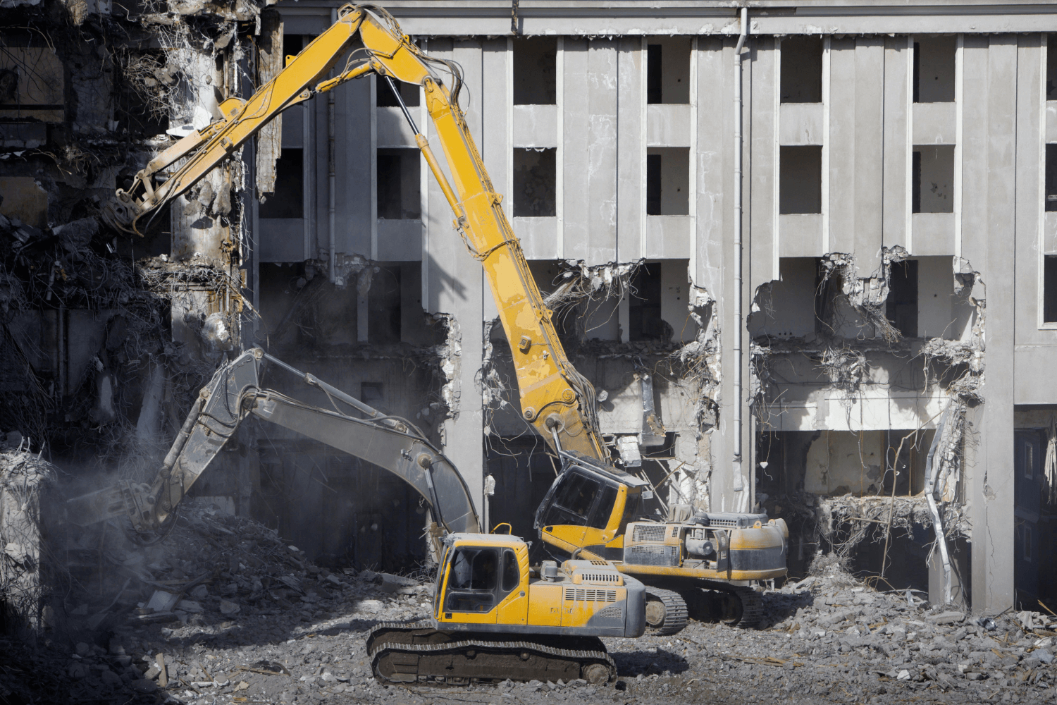 demolition and land clearing equipment project in Mulberry Florida