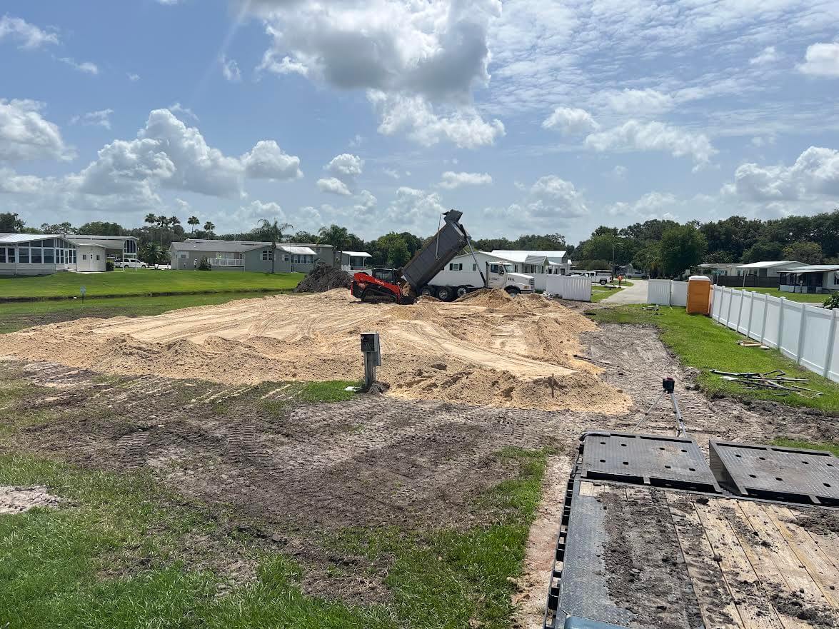 site preparation equipment project in Winter Haven Florida